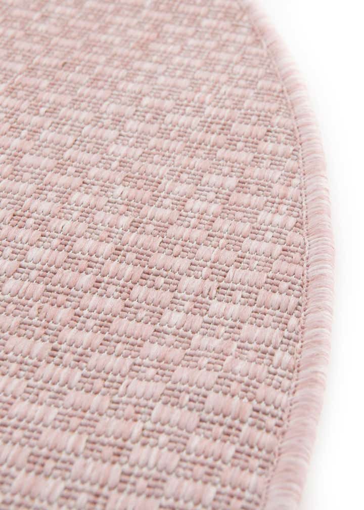 2' x 3' Easy-Clean Solid Indoor / Outdoor Oval Rug