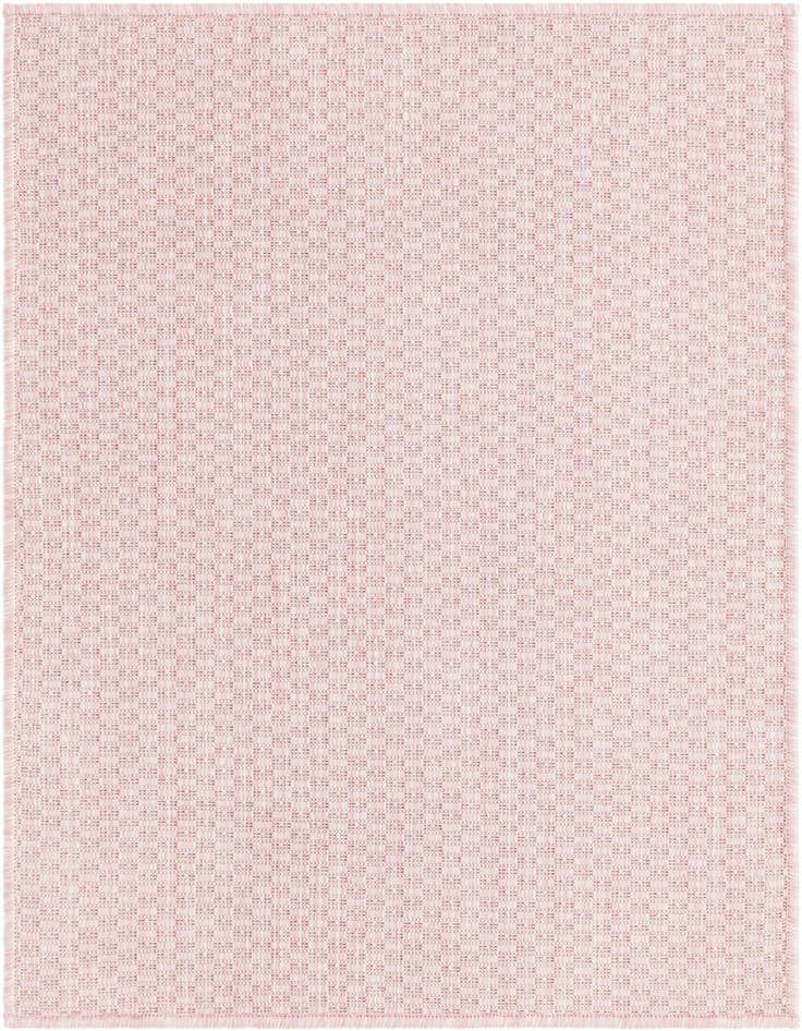 Detail image of 2' x 3' Easy-Clean Solid Indoor / Outdoor Rug