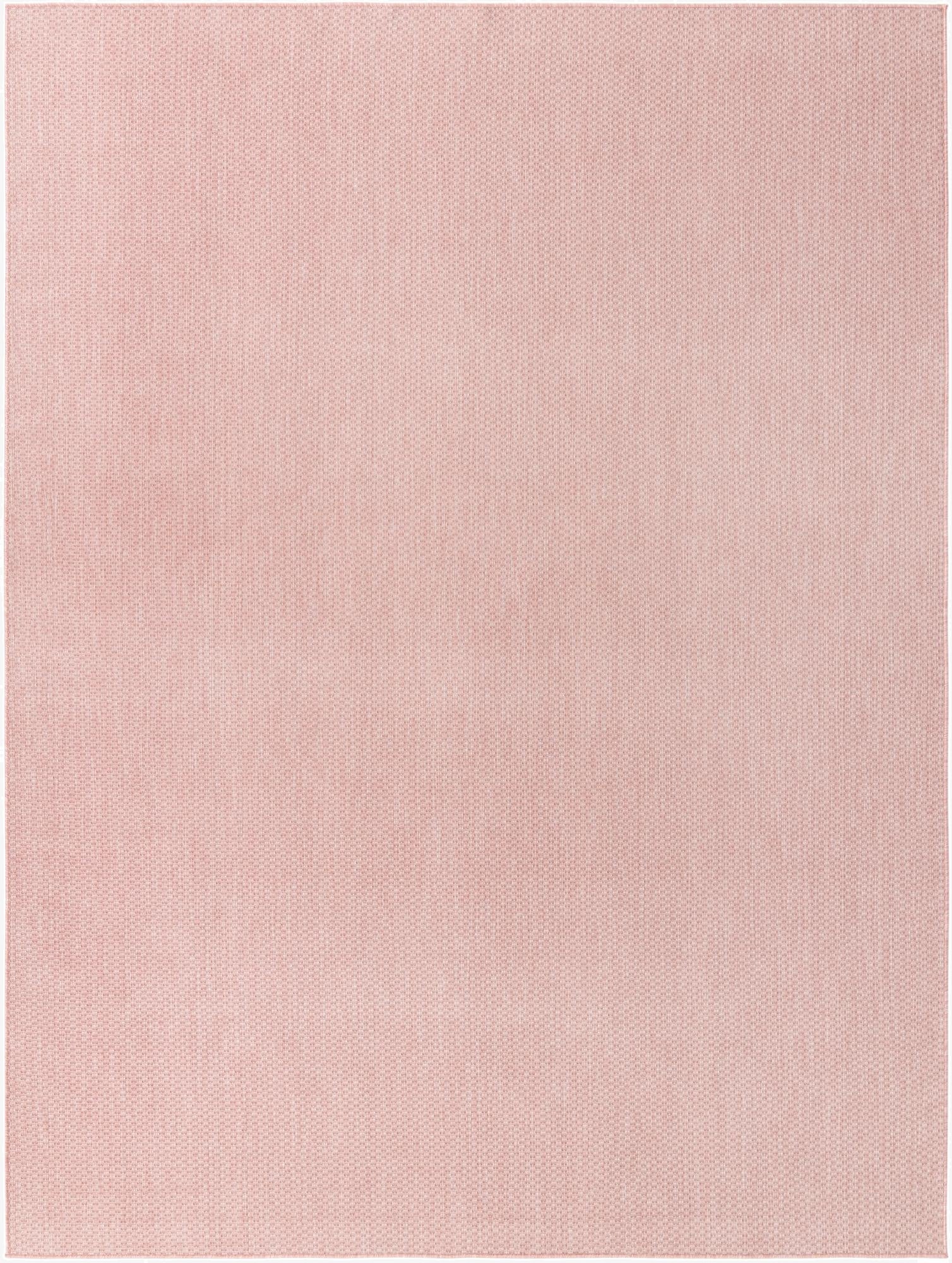 Primary image  9' x 12'  Easy-Clean Solid Indoor / Outdoor Rug