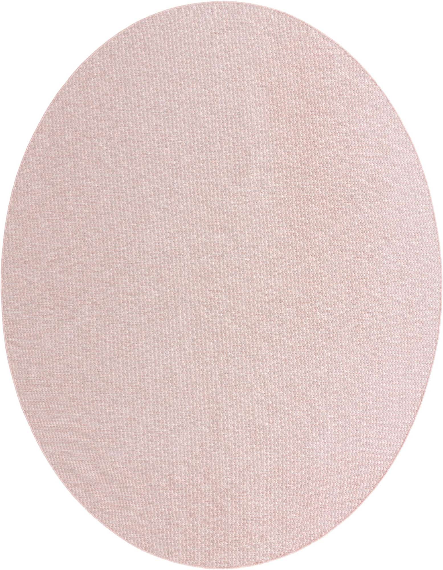 10' 8 x 10' 8 Easy-Clean Solid Indoor / Outdoor Round Rug