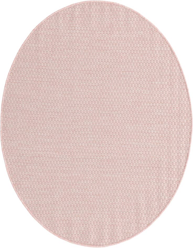 Detail image of 4' x 4' Easy-Clean Solid Indoor / Outdoor Round Rug