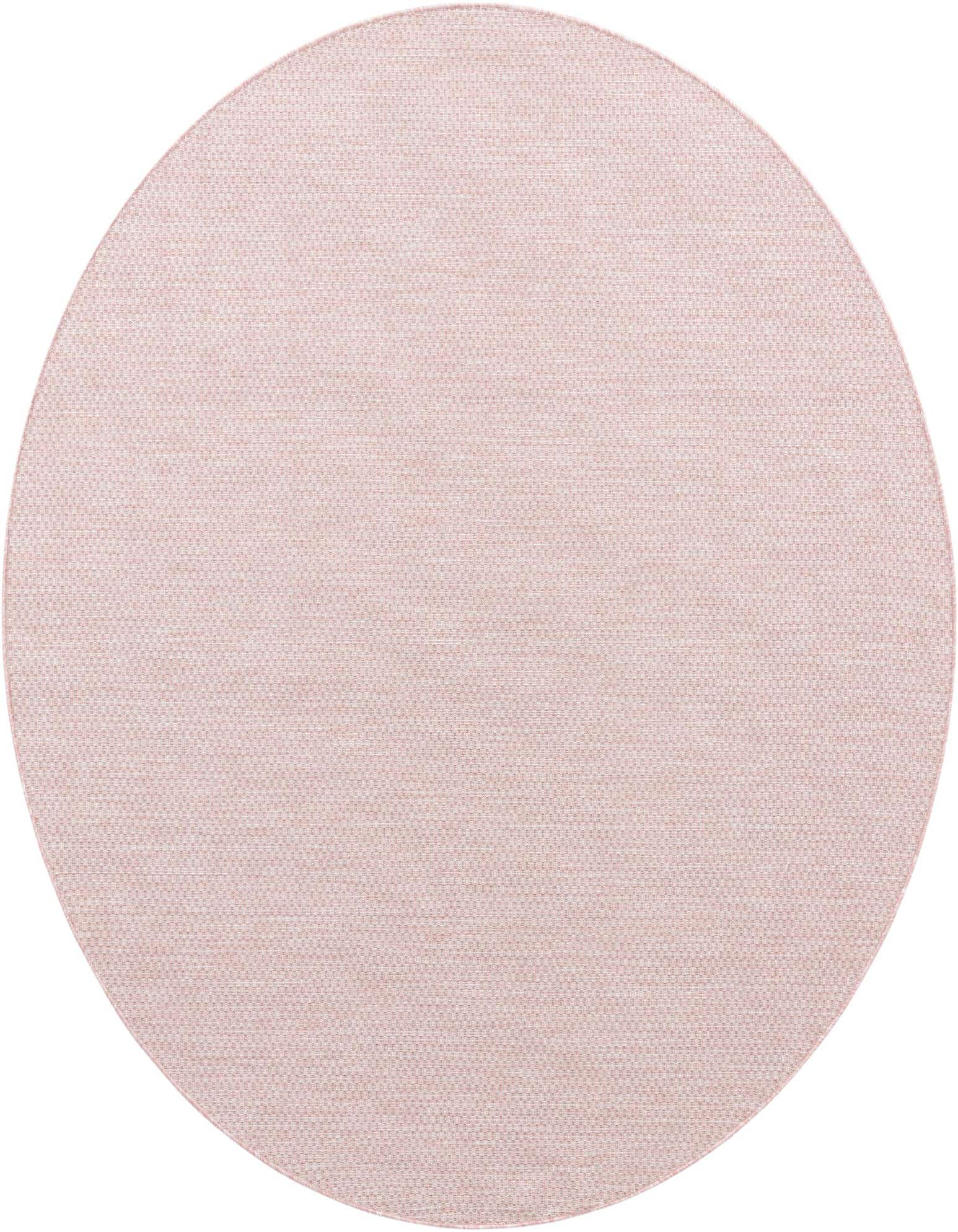7' 10 x 7' 10 Easy-Clean Solid Indoor / Outdoor Round Rug