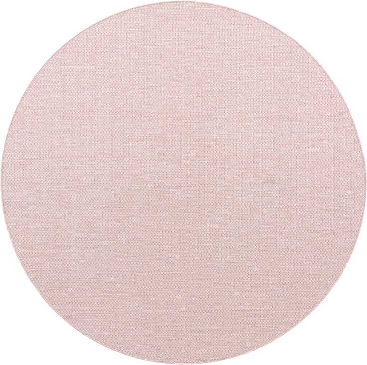 Detail image of 7' 10 x 7' 10 Easy-Clean Solid Indoor / Outdoor Round Rug