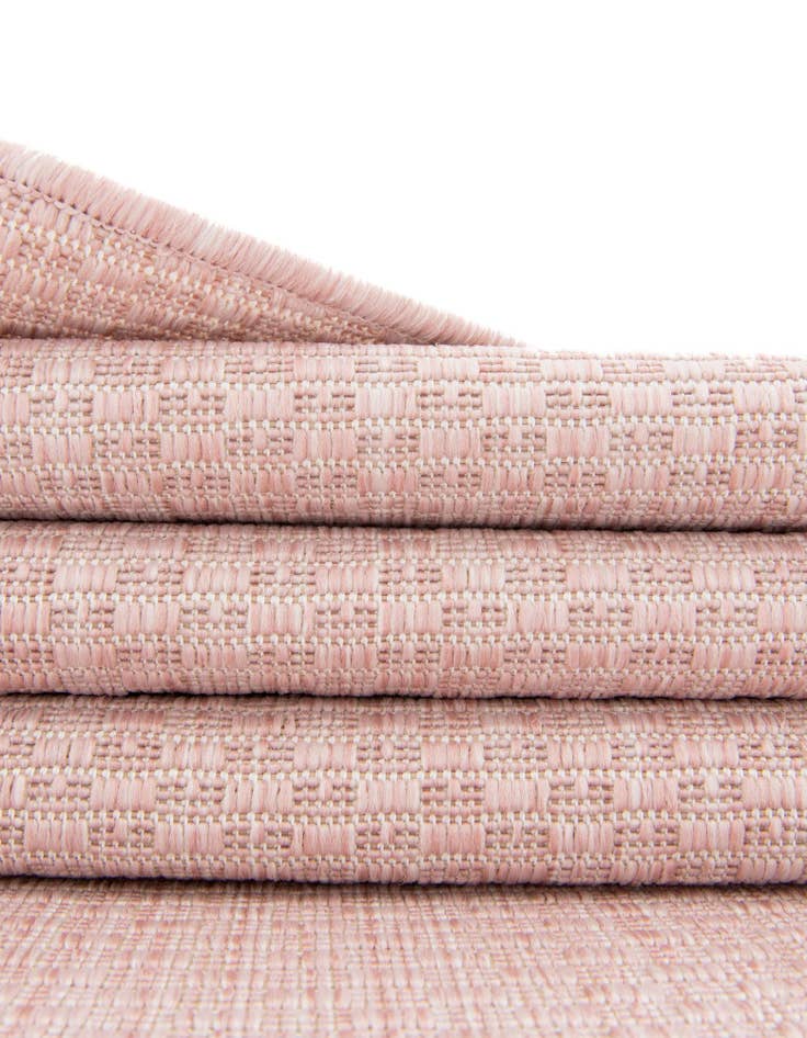 Detail image of 2' x 6'  Washable Solid Indoor / Outdoor Runner Rug