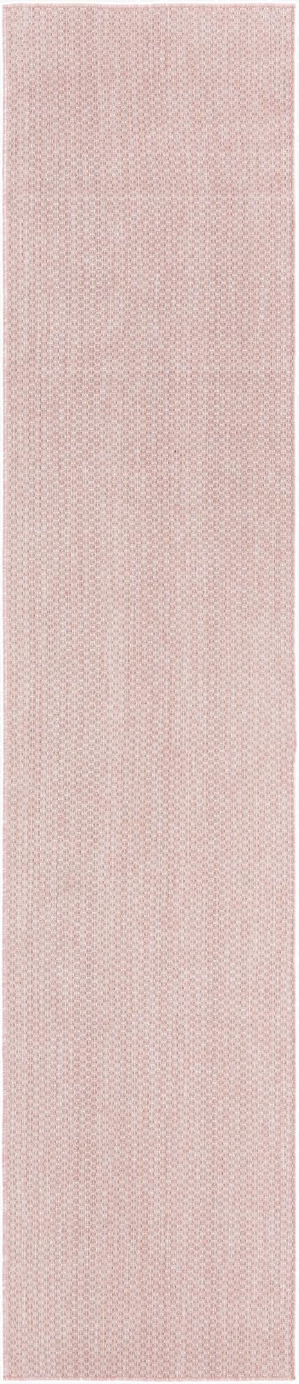 2' 7 x 12'  Washable Solid Indoor / Outdoor Runner Rug