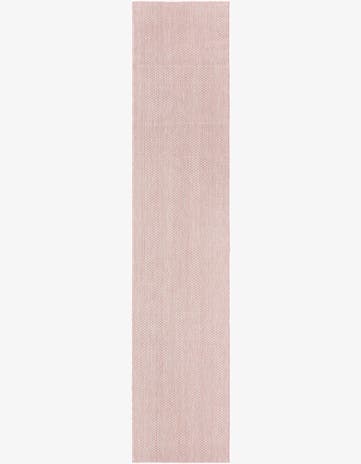 2' 7 x 12' Easy-Clean Solid Indoor / Outdoor Runner Rug