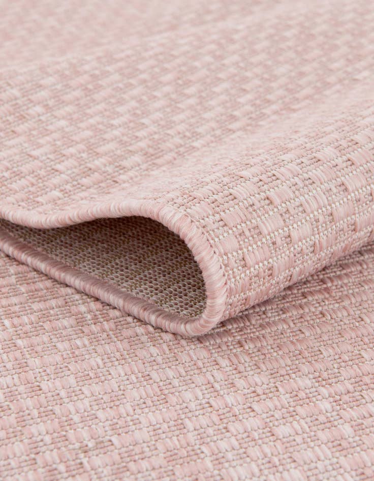 Detail image of 10' 8 x 10' 8  Washable Solid Indoor / Outdoor Square Rug