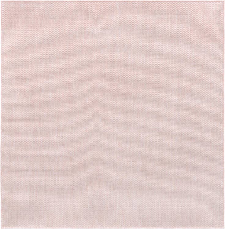 Detail image of 7' 10 x 7' 10 Easy-Clean Solid Indoor / Outdoor Square Rug