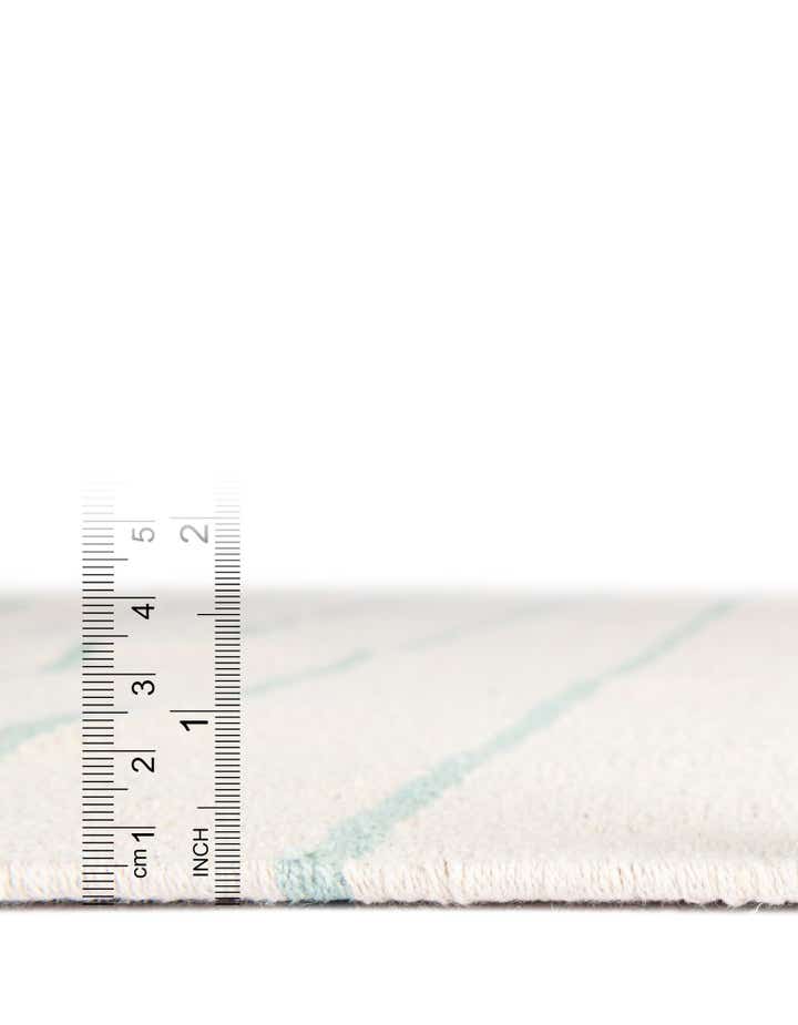 5' 1 x 8' Hand Woven Chindi Cotton Rug