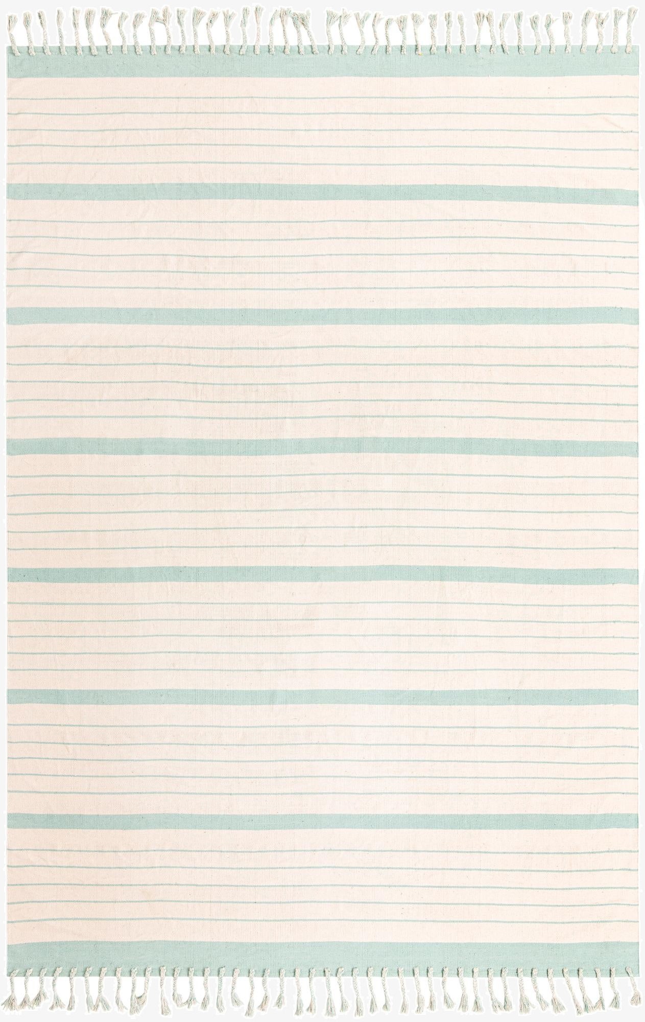 10' x 14' 1  Hand Woven Chindi Cotton Rug