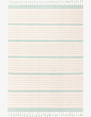 9' x 12' Hand Woven Chindi Cotton Rug