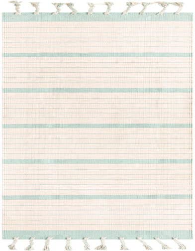 Detail image of 2' 7 x 12' Hand Woven Chindi Cotton Runner Rug