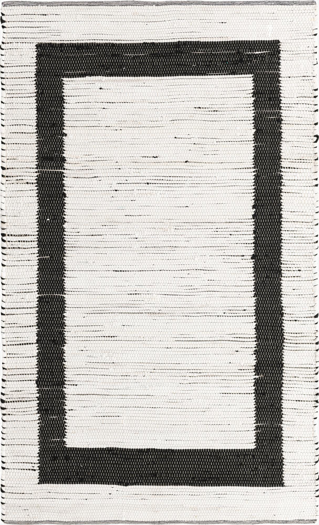Primary image 5' 1 x 8'  Hand Woven Chindi Jute Rug