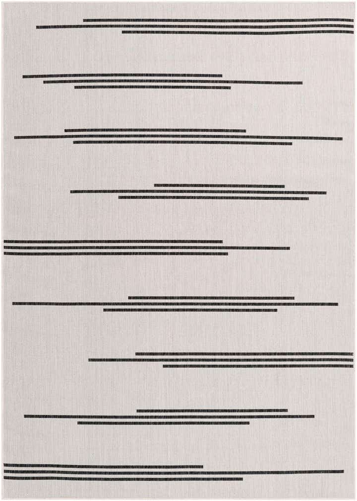 6' x 9' Easy-Clean Modern Indoor / Outdoor Rug