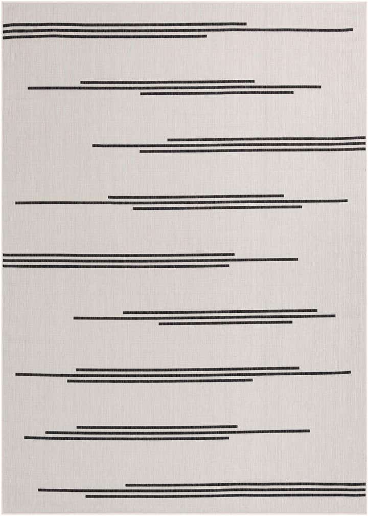 9' x 12' Easy-Clean Modern Indoor / Outdoor Rug