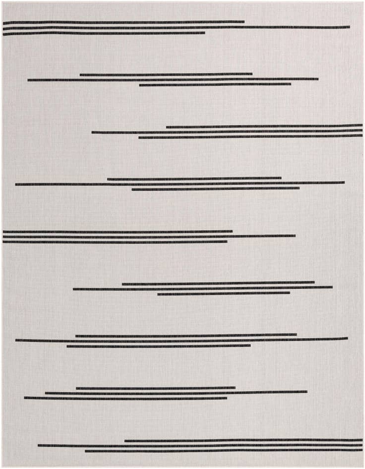 Detail image of 9' x 12' Easy-Clean Modern Indoor / Outdoor Rug