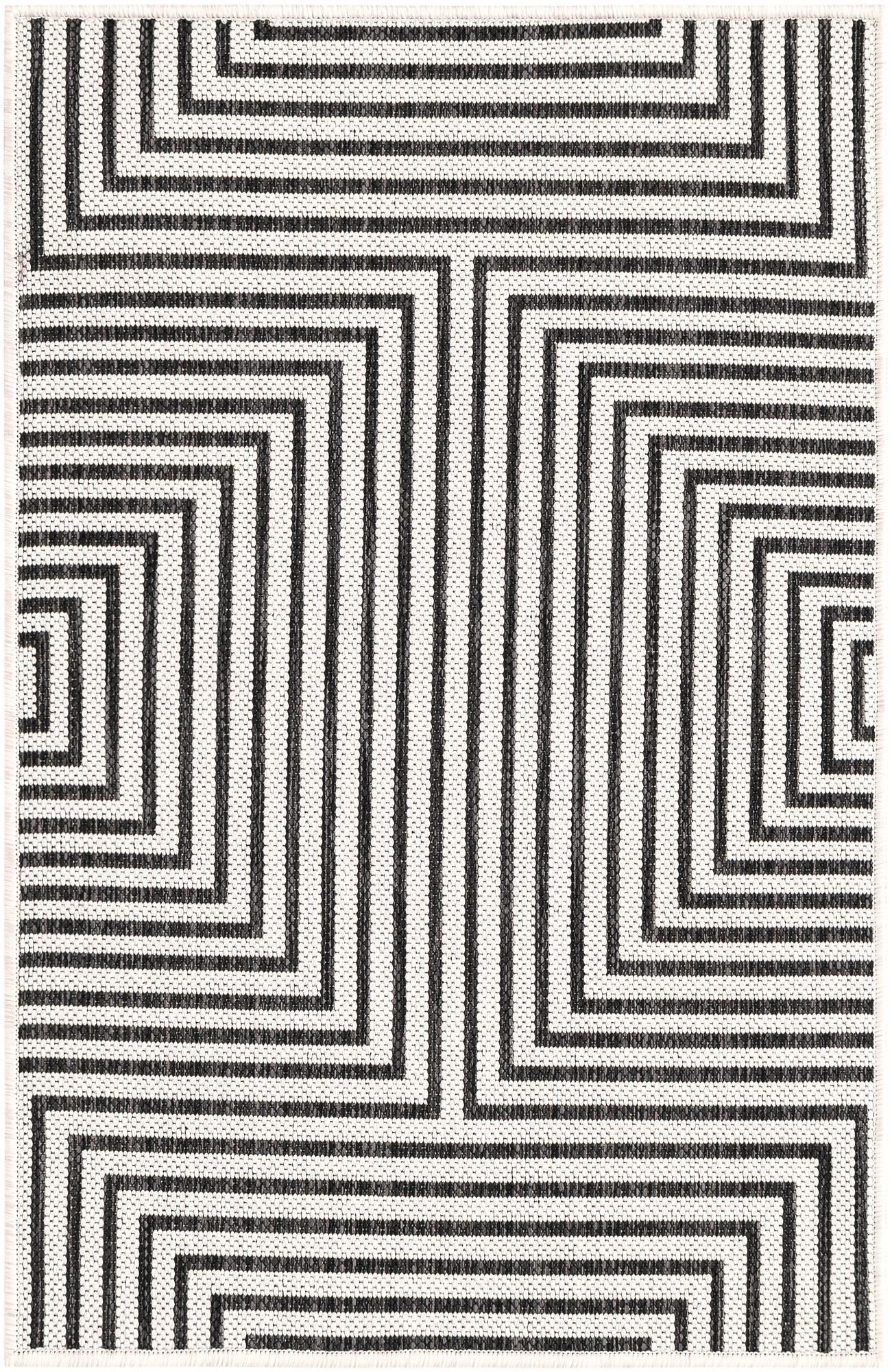Rug White and Black Swatch link