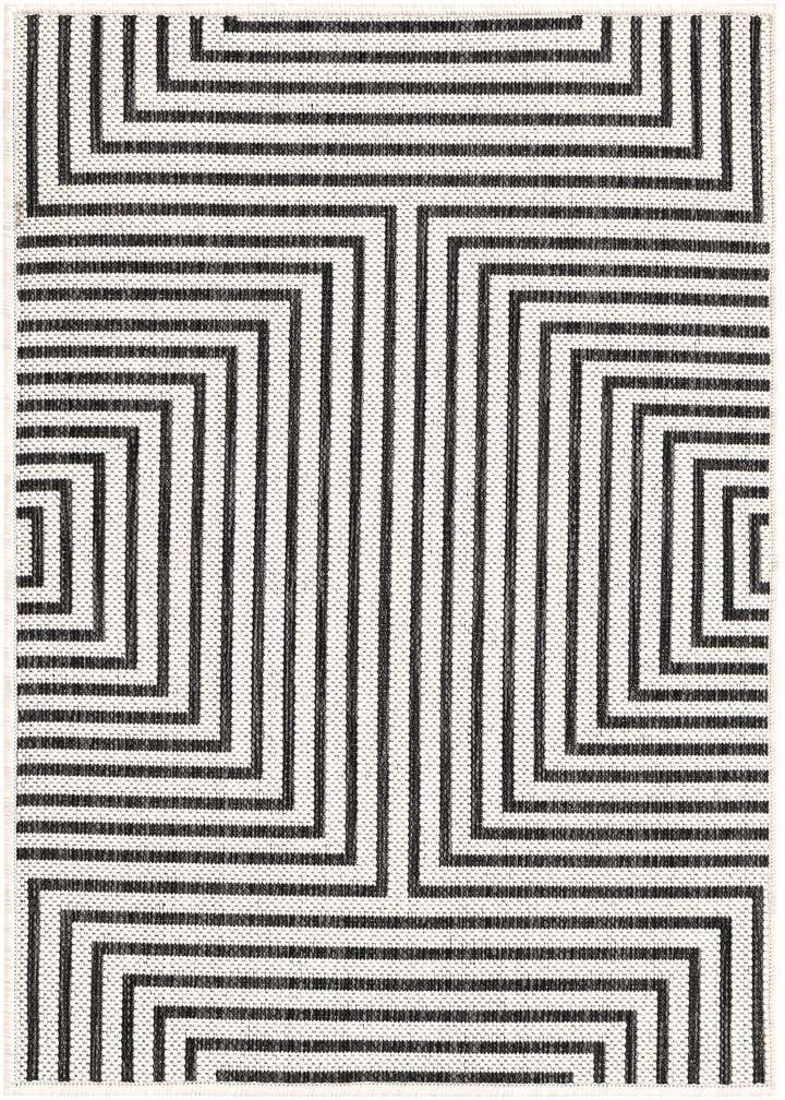 2' x 3' Easy-Clean Modern Indoor / Outdoor Rug