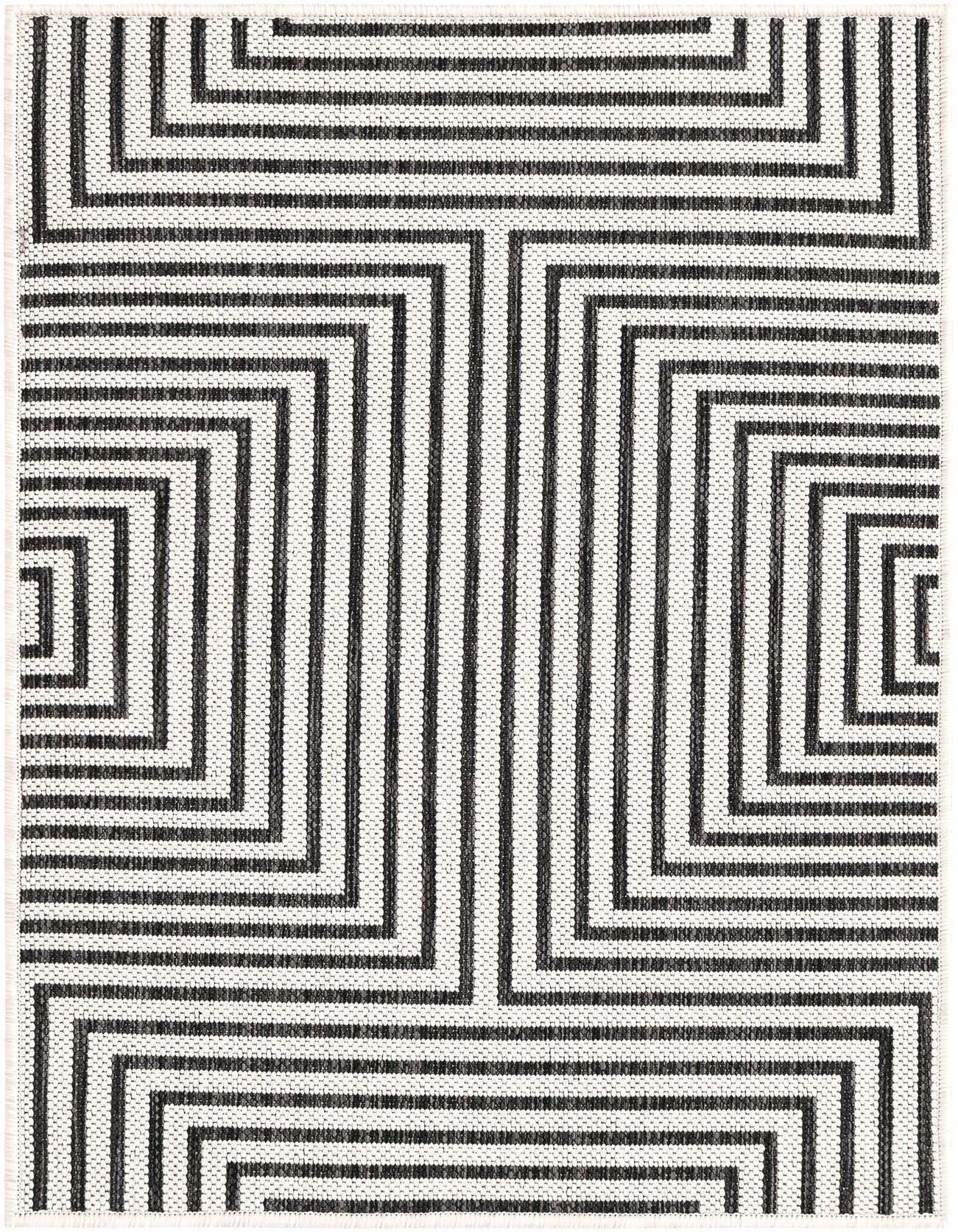 2' x 3' Easy-Clean Modern Indoor / Outdoor Rug