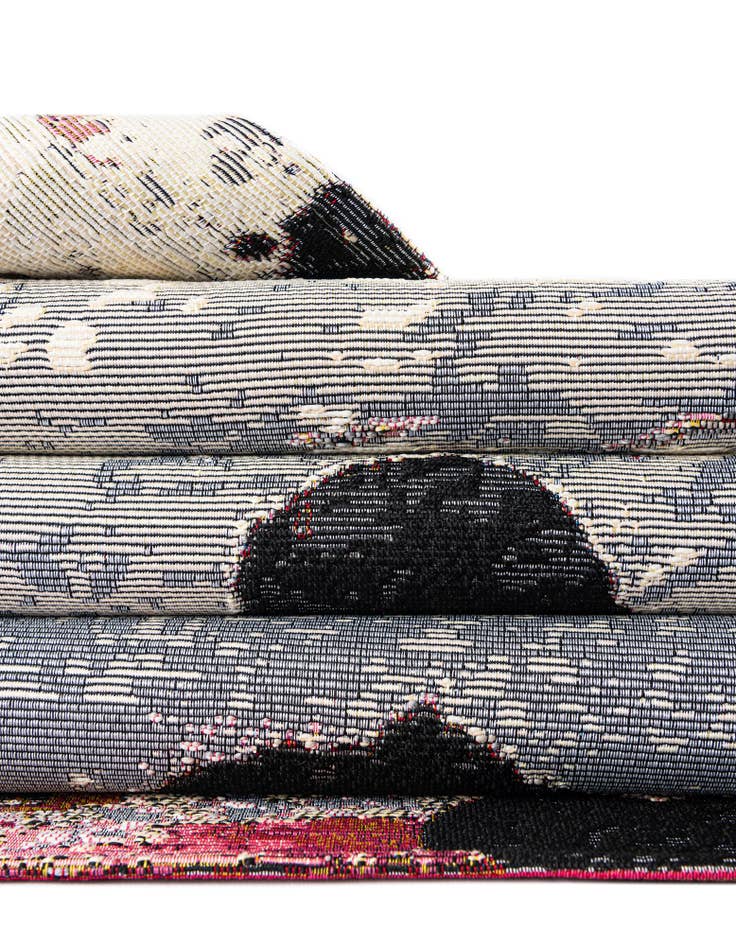 Detail image of 7' 10 x 10' Easy-Clean Modern Indoor / Outdoor Rug