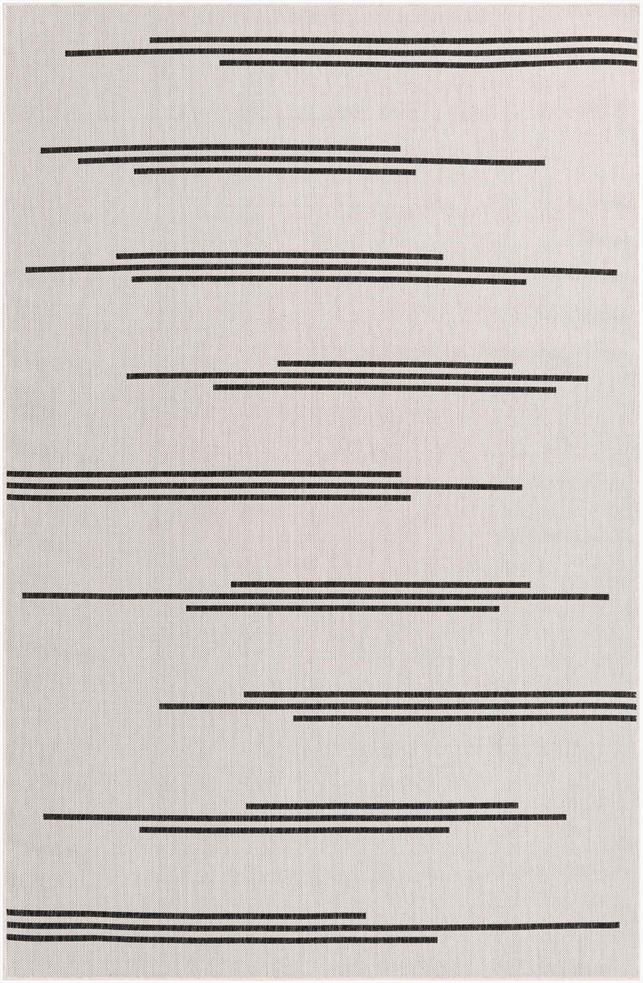 6' x 9'  Washable Modern Indoor / Outdoor Rug