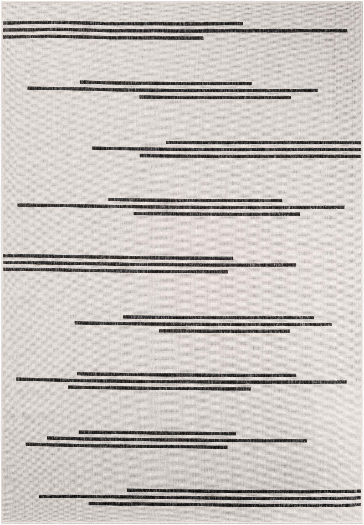 7' x 10'  Washable Modern Indoor / Outdoor Rug