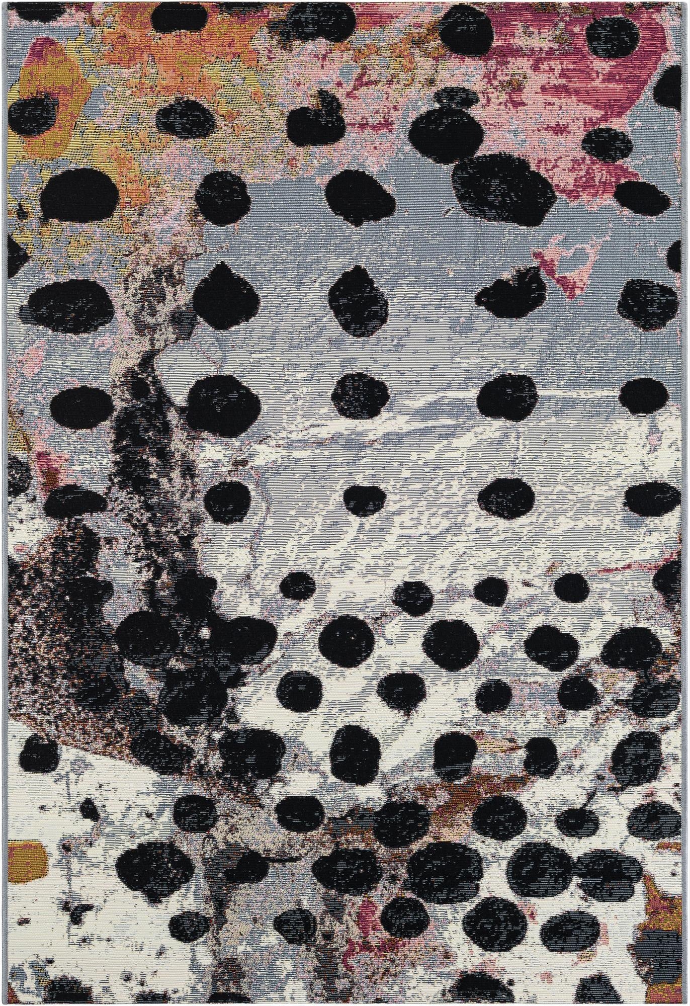 4' x 6'  Washable Modern Indoor / Outdoor Rug