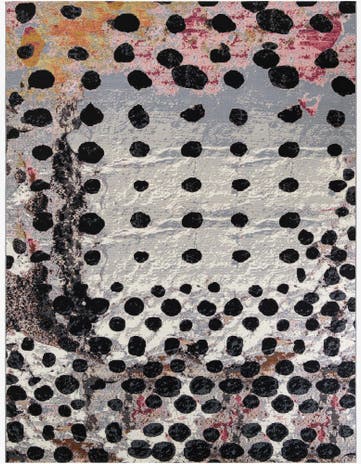 9' x 12' Easy-Clean Modern Indoor / Outdoor Rug