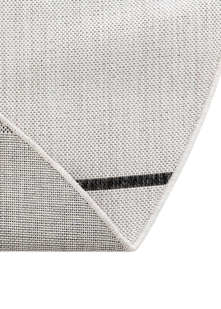 10' x 10' Easy-Clean Modern Indoor / Outdoor Round Rug