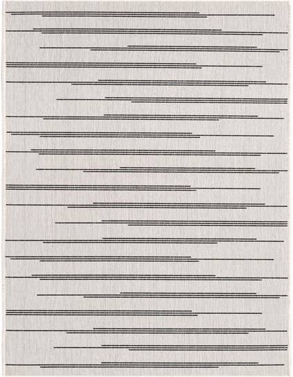 Detail image of 2' 7 x 12' Easy-Clean Modern Indoor / Outdoor Runner Rug