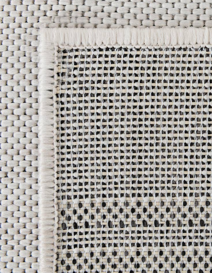 Detail image of 2' x 6' Easy-Clean Modern Indoor / Outdoor Runner Rug