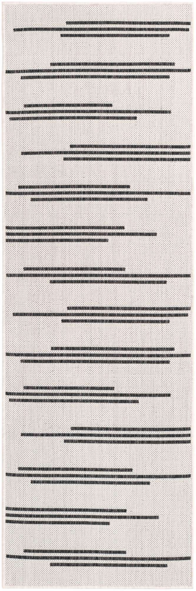 2' x 6' Easy-Clean Modern Indoor / Outdoor Runner Rug