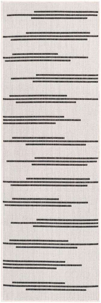 2' x 6' Easy-Clean Modern Indoor / Outdoor Runner Rug