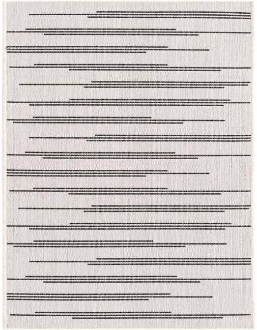 Detail image of 2' x 8' Easy-Clean Modern Indoor / Outdoor Runner Rug