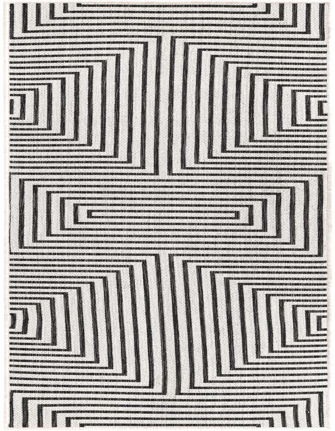 2' x 6' Easy-Clean Modern Indoor / Outdoor Runner Rug