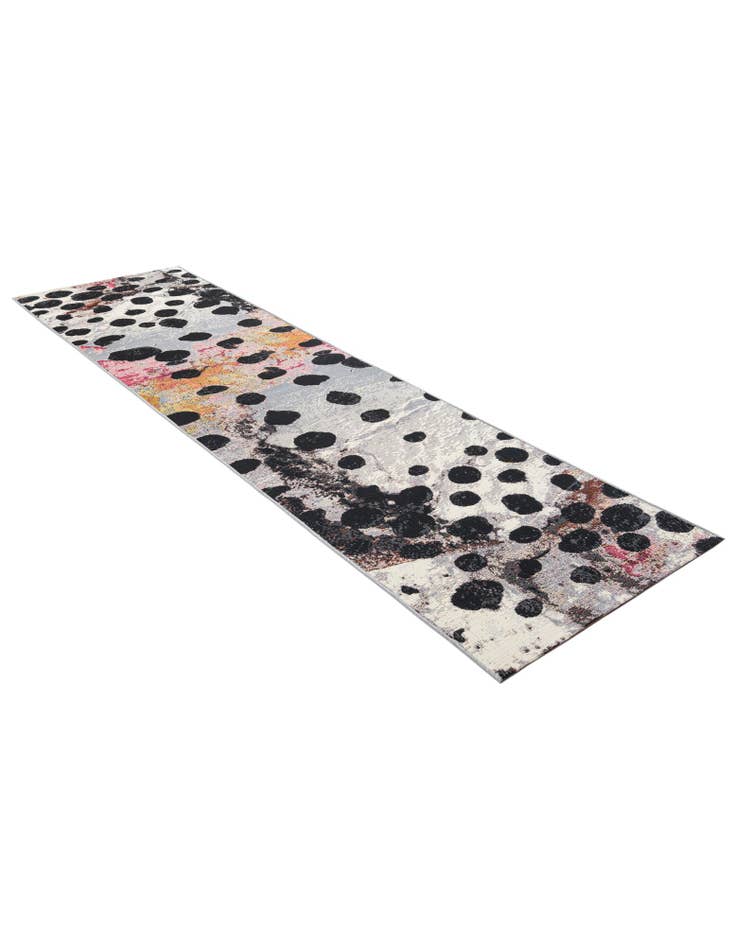 Detail image of  2' 7 x 10'  Washable Modern Indoor / Outdoor Runner Rug