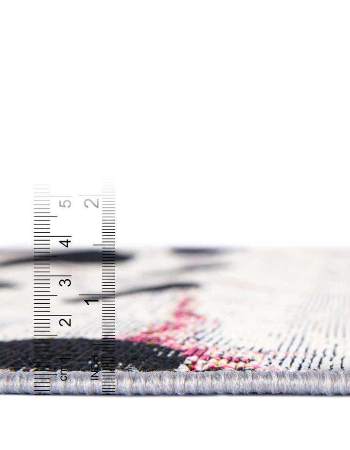 2' x 6' Easy-Clean Modern Indoor / Outdoor Runner Rug