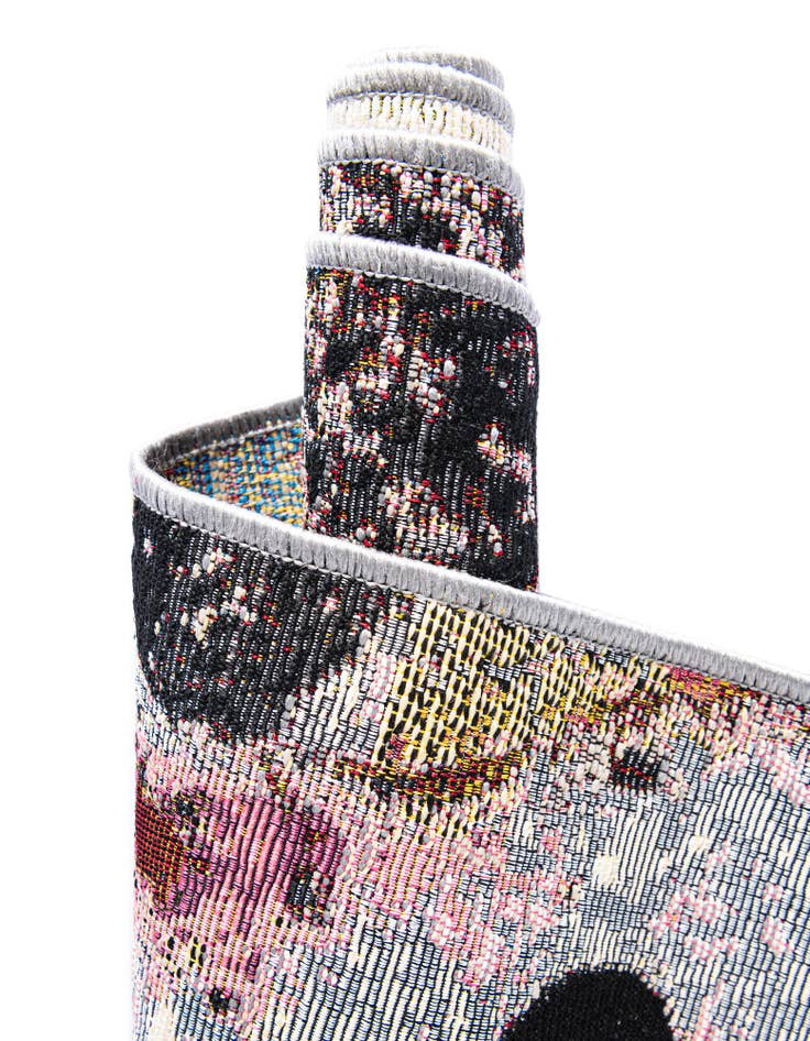 Detail image of  2' 7 x 10'  Washable Modern Indoor / Outdoor Runner Rug