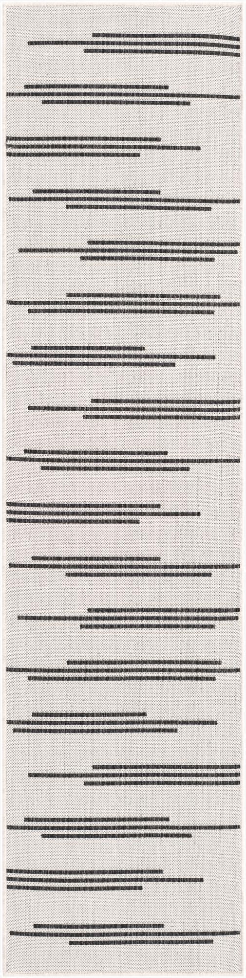 2' x 8'  Washable Modern Indoor / Outdoor Runner Rug