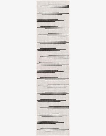 2' x 8' Easy-Clean Modern Indoor / Outdoor Runner Rug