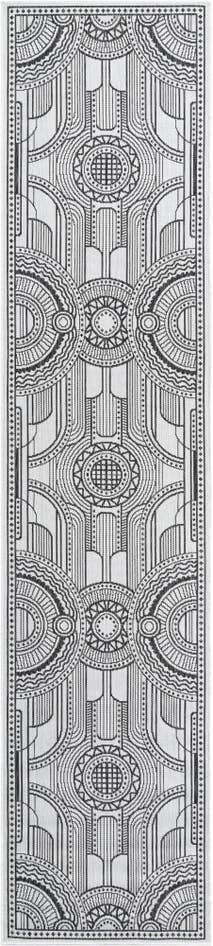 Detail image of 2' 7 x 12' Easy-Clean Traditional Indoor / Outdoor Runner Rug