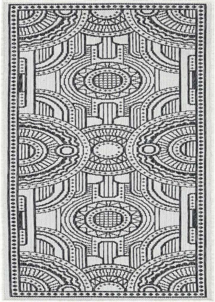 2' x 5' 3 Easy-Clean Traditional Indoor / Outdoor Runner Rug