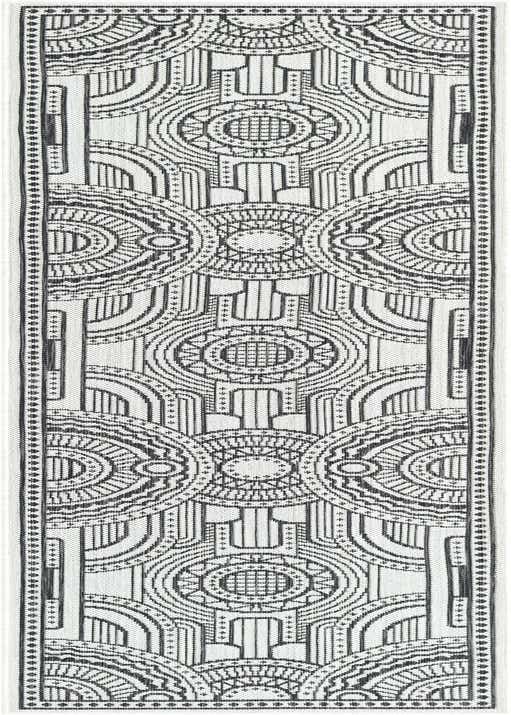 2' x 8' Easy-Clean Traditional Indoor / Outdoor Runner Rug