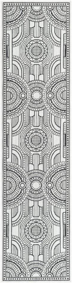 Detail image of 2' x 8' Easy-Clean Traditional Indoor / Outdoor Runner Rug