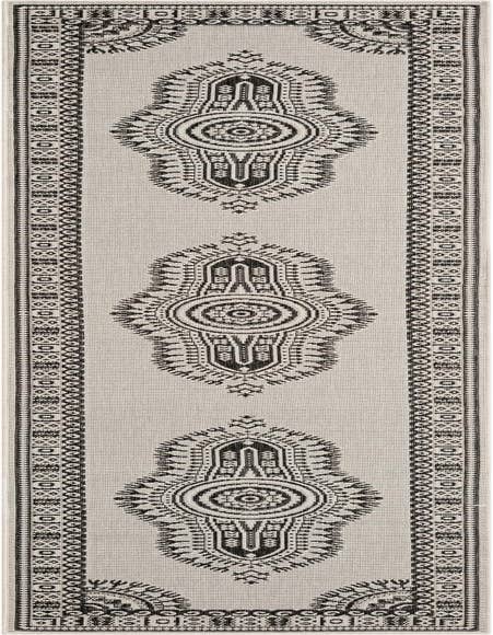 Detail image of 2' 7 x 12' Easy-Clean Traditional Indoor / Outdoor Runner Rug