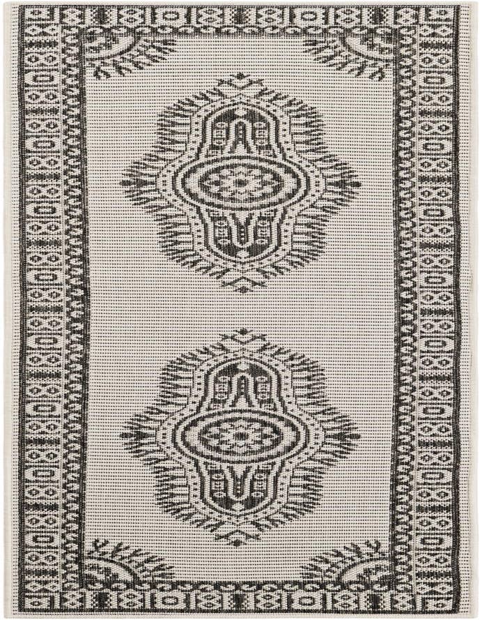 Detail image of 2' x 6' Easy-Clean Traditional Indoor / Outdoor Runner Rug