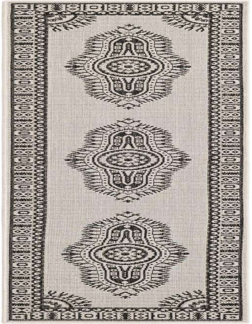 2' x 8' Easy-Clean Traditional Indoor / Outdoor Runner Rug