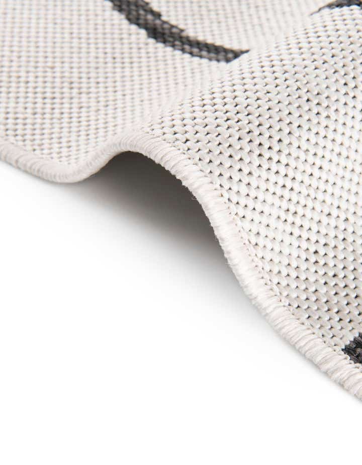 10' x 10' Easy-Clean Modern Indoor / Outdoor Square Rug