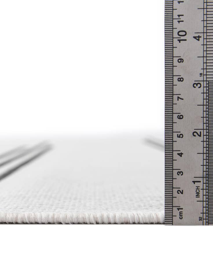 Detail image of 12' x 12' Easy-Clean Modern Indoor / Outdoor Square Rug