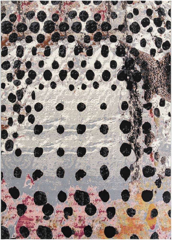 10' x 10' Easy-Clean Modern Indoor / Outdoor Square Rug